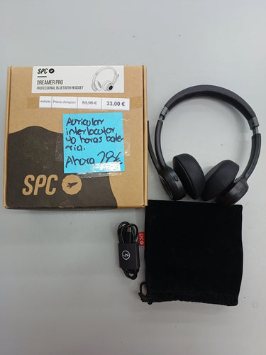 Auriculares Bluetooth Negros SPC Dreamer Pro